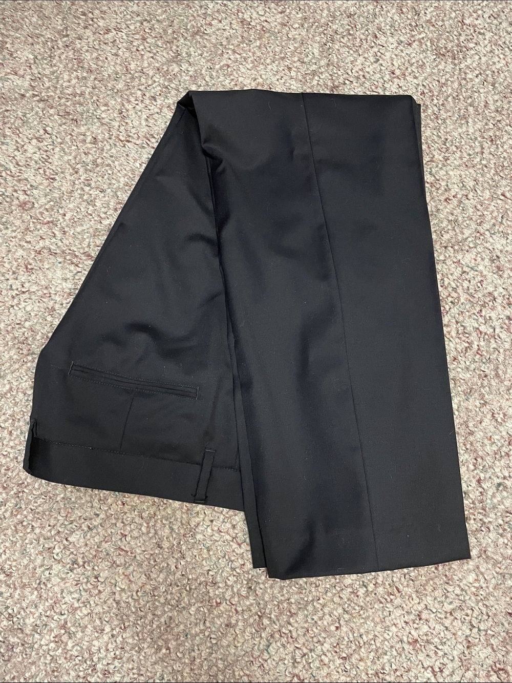 Hugo boss 100% wool Classic Black Dress Pants- new